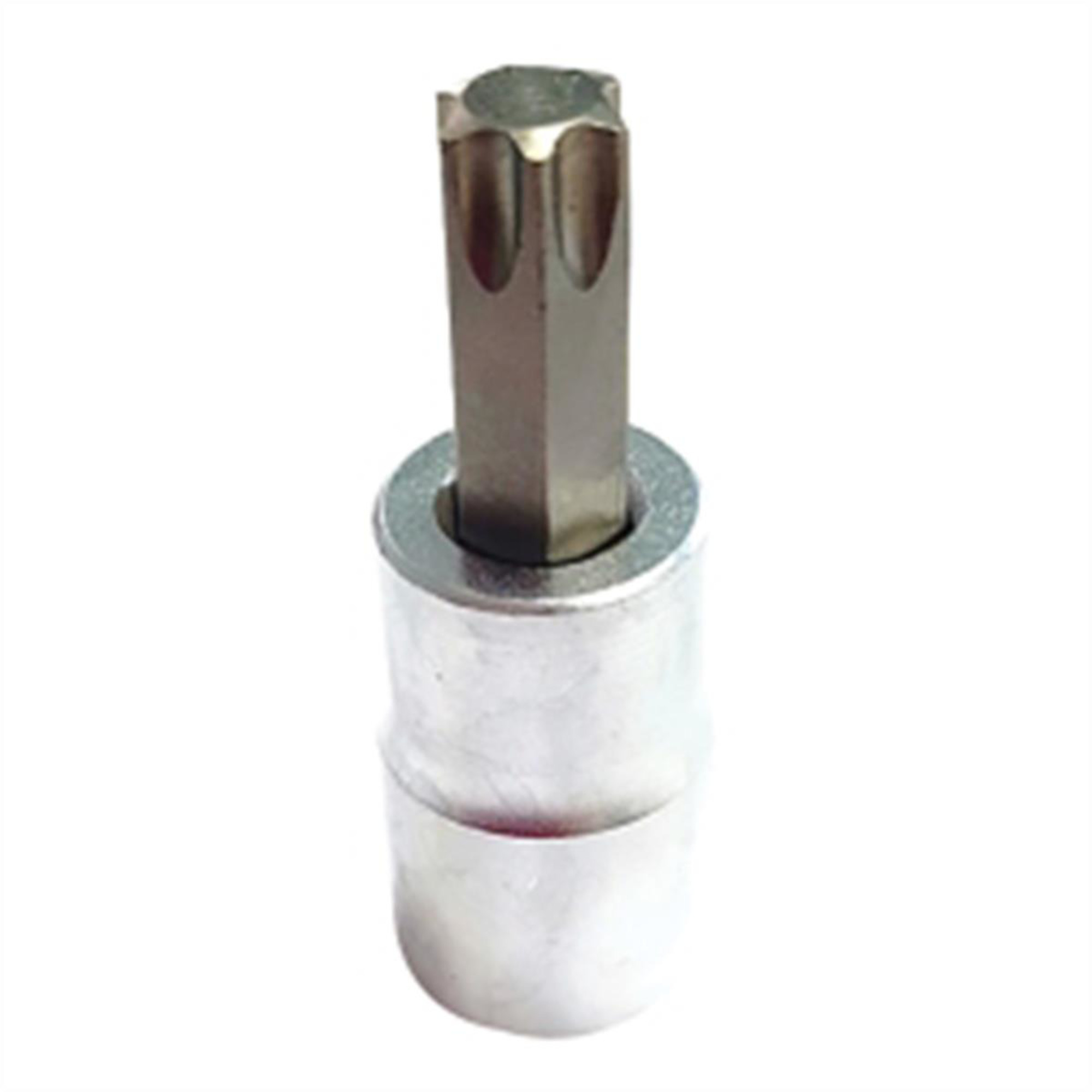 VIM Tools T47 Torx Bit — 3/8in. Square Drive, Satin Chrome, Gun Metal Gray, Model# VIMPFS6T47